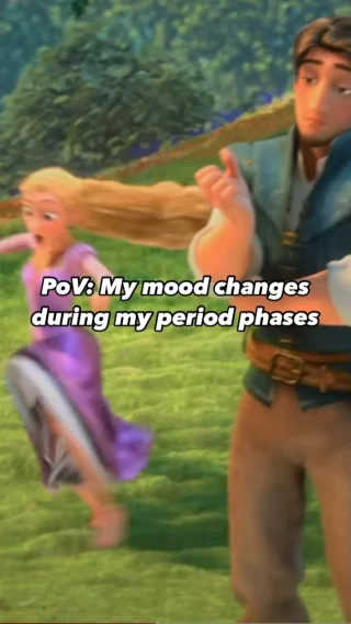 Things can get quite….#Tangled during the course of our cycles 🤡 
#moodswings #moodswing #disney #tangled #tanglededit #tangledinfilm #tangledrapunzel #rapunzell #rapunzelhair #flynnrider #flynn #flynnrideredit #disneytangled #periodproblems #perioddrama #periodcramps