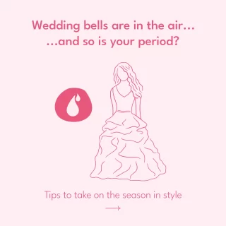 Getting your period can be a real downer during wedding days.
Anyone would want to dance, drink, make merry, make memories and not worry about discomfort, accidental staining or cramp pain 😩
But with a few tips and some planning ahead, 
who's to say that you can't make this wedding season one for the books (period or no period)? 🙌🏽
Share this with someone who might have the same problem as you!
.
.
#weddingseason #weddingtips #bridaltips #periodandwedding #weddingperiod #periodcramps #periodpain #periodtalk #periodissues #perioddrama #weddingbells #weddingcomfort #weddinggoals #weddingbliss