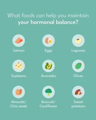 Your hormones play a huge role in your mood, energy, and overall well-being - and what you eat can either support or disrupt that balance. 
We love a good mixture of everything in our diet, and these are our top favs: 
💛 Healthy Fats (avocados, nuts, olive oil) – These support hormone production & reduce inflammation.
🥩 Protein & Iron (lean meats, lentils, eggs) – These are essential for energy & cycle regulation.
🥬 Cruciferous Veggies (broccoli, kale, cauliflower) – This helps the liver detox excess estrogen.
🍓 Antioxidant-Rich Fruits (berries, citrus, pomegranate) – These help combat oxidative stress & support skin health.
Small changes in your diet can make a BIG difference in how you feel. Nourish your body, love your hormones! 💖 
.
.
#hormones #hormonalbalance #hormone #femalehormones #hormonalimbalance #hormonal #womanhormones #estrogen #progesterone #cruciferousgeteables #healthyfats #antioxidants #proteinfoods #protein