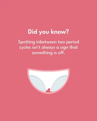If you've ever experienced a small amount of bleeding between your period cycles (i.e., enough to stain your underwear or a panty liner), we're here (along with the experts) to tell you to not stress out but rather, be vigilant.
Depending on where you are in your cycle, levels of estrogen and progesterone change, and sometimes that can result in spotting.
However, it's also important to keep a check on the type of spotting and how frequently it is occuring because it could also be an indicator for conditions like cervical cancer, uterine cancer, uterine polyps, etc.
If you've never had spotting before, or if it happens randomly or goes on all month long, it's time to let your doctor know!
.
.
#periodspotting #spotting #pantyliner #discharge #menstruations #menstrualhealth #menstrualcycleawareness #menstrualmovement #menstruationcycle #menstruators #periodproblems #periodpositive #periodcramps #periodpower #periodtalk #periodstories #periodliving #periodpains #periodhealth
