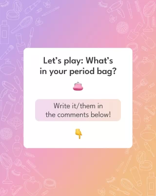 You’re out and suddenly your period starts — what 3 things are ALWAYS in your go-to period kit? 🩸
Drop your answers below 👇
.
.
#periodkit #periodbag #periodproblems #periodtalk #periodcramps #periodpatch #periodstruggles #periodissues #periodthings #crampkit #periodcramp #musclecramps #painkillers #waterbottles #hydration #medicines #medicinekit