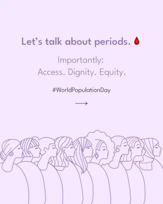 Millions still lack access to safe period care.
No pads. No toilets. No education.
Just shame, silence, and stigma.
Repeat after us: 🩸Periods shouldn’t have to hold anyone back 🩸
At Sparkle, we believe period care should be:
Accessible. Affordable. Eco-conscious.
For every body, everywhere. 🌍
.
.
#worldpopulationday #worldpopulation #notoilets #nosanitation #sanitation #sanitationmeasures #periodcare #accessibleperiodcare #stigma #taboos #taboo