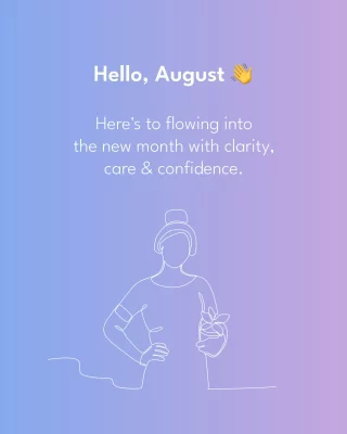 Welcome, August! 💫
We're officially 8 months into the year! A fresh month, a fresh mindset - and a reminder that your body’s rhythm is worth honoring.
Whether you’re bleeding, blooming, or somewhere in between:
✨ Rest is productive
✨ Boundaries are powerful
✨ Remember, your body knows best
Let this be the month you move in sync with yourself!
.
.
#august #helloaugust #augustquotes #motivationalquotes #motivation #motivationquotes #selfcarequotes #selfcarethings #hydrationiskey #hydration #periodselfcare #periodcare #routines #routinesareimportant #dailyroutines #resting #restingisgood #leakfree #sanitarypads #sanitarypad #sparklesayings #sparklepads #augustmonth #augustthings #augusttaylorswift #powerfulsayings