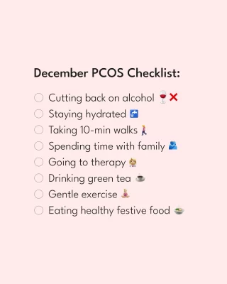 What’s on your December checklist? 📋 
.
.
.
.
#checklist #checklist✔️ #homechecklist #cleaningchecklist #december2025 #decembergoals #decemberdaily #decembervibes #decemberchallenge #decembertoremember #december1st #decembermood #endofyear #endofyearcelebration #endofyeargifts #résolutions #healthandfitness #pcossupport #pcosdiet #pcosawareness #pcoslifestyle #pcosfriendly #pcosproblems 
.
.
.
.
.
.
(PCOS, PCOS awareness, checklist, health checklist, December end of year goals, PCOS diet, PCOS lifestyle, PCOS problems, end of year goals, December plan, things to do in December)