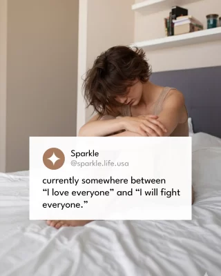 Emotionally available. Emotionally volatile. Emotionally (and definitely) on my period. 🩸
.
.
#periodmemes #moodswings #moodswing #pmssymptoms #pmsthings