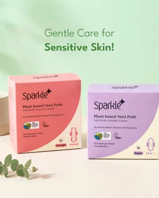 Sparkle Plant-based Maxi Pads are thoughtfully designed for those with sensitive skin! 🌿✨
Made from natural, breathable materials, Sparkle pads provide ultimate comfort and protection during your period.
Say goodbye to irritation and hello to a worry-free experience! 
With Sparkle Plant-based pads, you can care for yourself and the planet at the same time. 💖
Have you made the switch to plant-based? Share your experience with us! 👇
.
.
#plantbased #maxipads #sensitivecare #sparkle #periodcomfort #sustainableliving