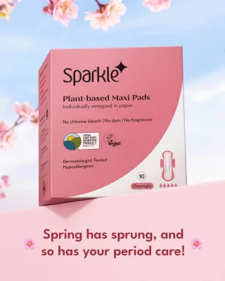 Embrace the season of renewal with Sparkle’s Plant-Based Sanitary Pads!
Designed for comfort and crafted with nature in mind, they’re perfect for your sensitive skin.
Let’s bloom together this spring! 🌷💖
.
.
#SpringIntoComfort #PlantBasedPads #PeriodCare #Sparkle #NatureLovesYou