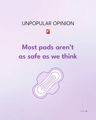 Unpopular opinion… but it needs to be said 👀
Most of us never check what’s in our pads.
We just trust what’s on the shelf.
But your body deserves more than blind trust.
Did you already know this?
Be honest 👇 YES or NO
.
.
#UnpopularOpinion #PeriodEducation #WomensWellness #HealthyChoices #SelfCareMatters