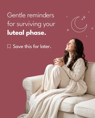 Gentle reminders for your luteal phase 🌙 No, you’re not lazy. No, you didn’t ‘gain weight overnight.’ Your hormones are just doing their thing - and that’s okay. Save this for the week before your period and send it to someone who needs the softness today 💛
#LutealPhase #CycleSyncing #HormoneHealth #PeriodEducation #WomensWellness
(Luteal phase, period education, self care, menstrual care)