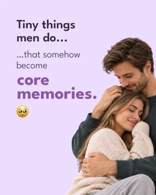 Tiny things that somehow become core memories 🥹 
Carrying period products without making it weird? Instant green flag. Swipe for the little things that are never actually little - then tag someone who does these 💛 Which one got you? 👇
#GreenFlags #CoreMemories #Relationships #PeriodPositive #LittleThings
(Green flag, period positive, core memories, healthy relationships)