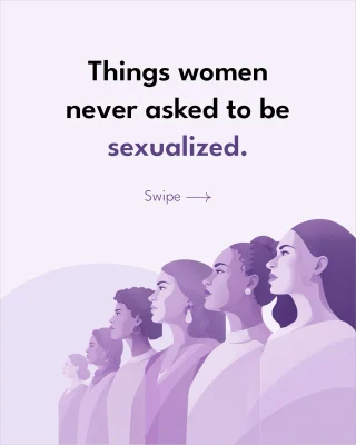STOP sexualizing things that were never created to be sexual.
A woman’s body exists without your interpretation of it.
Breastfeeding isn’t sexual.
Periods aren’t sexual.
Body hair isn’t sexual.
Stretch marks aren’t sexual.
Existing comfortably in your own body isn’t an invitation either.
Somewhere along the way, women were taught to constantly see themselves through someone else’s gaze - even during the most natural, ordinary parts of being human.
At Sparkle, we believe menstrual care should be about exactly that: care. Not shame. Not objectification. Not making women feel uncomfortable about their own bodies.
Your body is not here to be sexualized.
Your period is not something to hide.
And your comfort should never come with shame.
What is one completely normal thing about women that society unnecessarily sexualizes? Tell us below. 👇
#PeriodCare #EndTheStigma #WomensHealth #BodyAutonomy #Sparkle
(period stigma, women’s bodies, body autonomy, menstrual health, end period shame, feminist conversations, women’s wellness, period care)