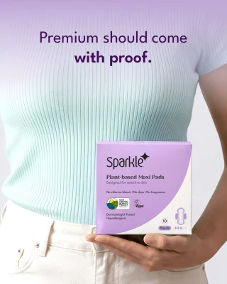 DON’T call it premium if you can’t prove it.
“Luxury.”
“Clean.”
“Natural.”
“Better.”
Nice words. But what’s actually inside?
At Sparkle, we believe premium period care should come with proof—not vague promises or marketing buzzwords.
That’s why we believe in being clear about what matters:
✨ Plant-based materials
✨ SAP-free
✨ Fragrance-free
✨ Dye-free
✨ No hidden ingredients
✨ Made with sensitive skin in mind
Because premium isn’t just how a product looks.
It’s what the brand is willing to show you.
Would you like to see more brands break down exactly what’s inside their products? 👇
#IngredientTransparency #PeriodCare #CleanPeriodCare #WomensWellness #Sparkle
(ingredient transparency, premium period care, plant based pads, plastic free menstrual care, sensitive skin, Sparkle)