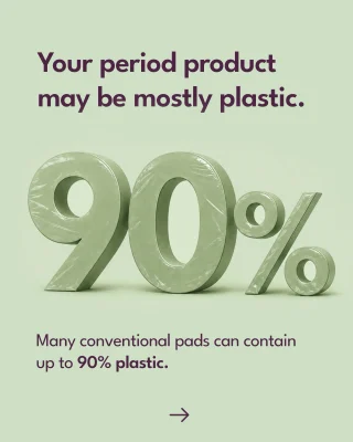 Conventional pads are substantially plastic — and that plastic doesn’t disappear after its few hours of use. Multiply that by billions of products a month, globally, and “”small and personal”” becomes “”large and systemic”” very quickly.
Here’s the nuance we care about, though: sustainability in period care is not about guilt, and not about perfection. Telling people their period is an environmental crime is both cruel and useless. Nobody chose to menstruate. The responsibility sits far more with how products are designed than with the people using them.
So the more useful questions are design questions:
→ What are these products actually made of? Synthetic-heavy materials vs plant-based fibres like cellulose is a real, material difference.
→ Can we reduce what we lean on plastics for without compromising performance or safety?
→ Does the packaging reflect the same values as the product inside, or quietly undo them?
For us, plant-based materials aren’t a marketing garnish — they’re a design decision, made primarily from cellulose and other natural fibres. We’re not claiming to have solved sustainability; no honest brand in this space has. We’re saying the category has leaned on synthetics by default for too long, and default is a choice that can be revisited.
#SustainablePeriods #EcoFriendly #PeriodCare #LowWaste #ConsciousLiving