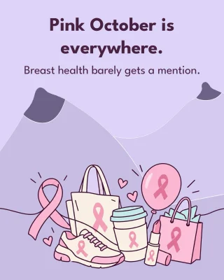 Pink ribbons look great on a feed. They don’t check anyone’s health. 
This October, do the thing the color is supposed to stand for: get familiar with what is normal for your body, notice changes, and talk to a doctor about screening that fits your age and history. ✨
Breast cancer is one of the most commonly diagnosed cancers in women, and awareness is only useful when it turns into action. Save this. 
Send it to your mom, your sister, your group chat.
( women’s health, menstrual health, body awareness, period awareness, health conversations )
#Sparkle #WomensHealth #MenstrualHealth #periodawareness #breastcancer