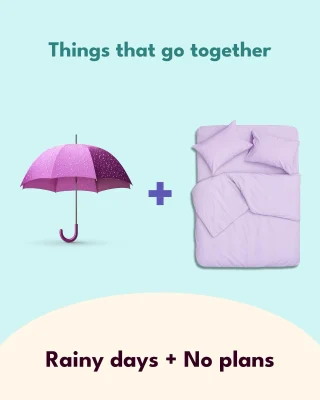 Some things just belong together ✨ 
Rainy days + no plans. 
Cramps + snacks. You + a pad that’s actually made from plant based with no artificial fragrances or dyes. Iconic duos only. Tag your other half 👇
(plant based period care, things that go together, period care, sensitive skin period care, sustainable period products)
#periodtok #PlantBasedPeriodCare #relatable #womenshealth #SparkleClean